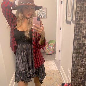 FALL flannel and hat